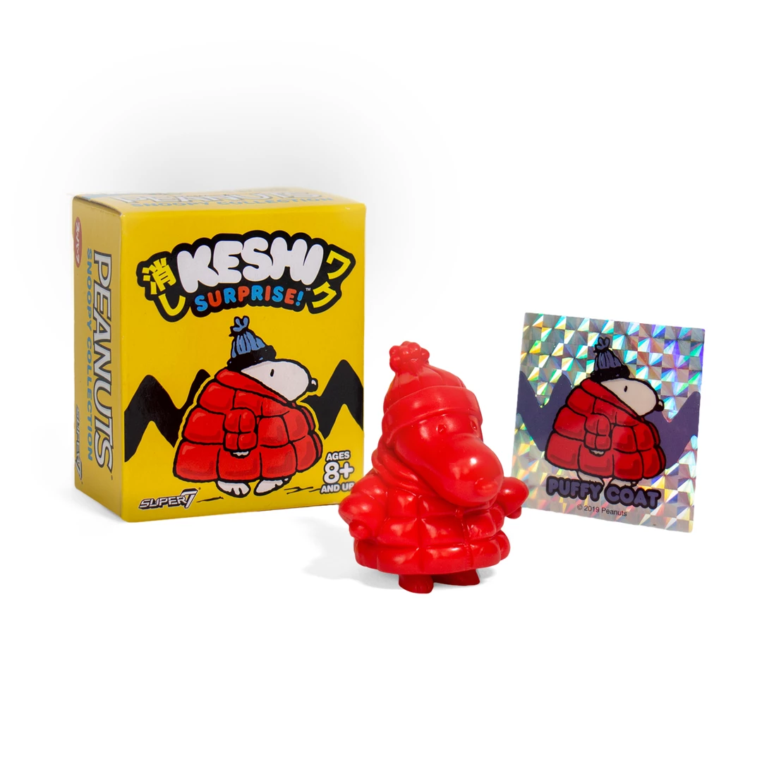 Super7 Peanuts Keshi Surprise - Snoopy Assortment Flat 4 Super7 Peanuts Keshi Surprise - Snoopy Assortment Flat