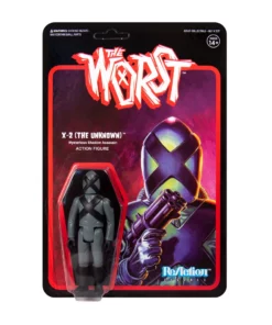 Super7 The Worst ReAction Figure - X-2 (The Unknown) Wide Release Color