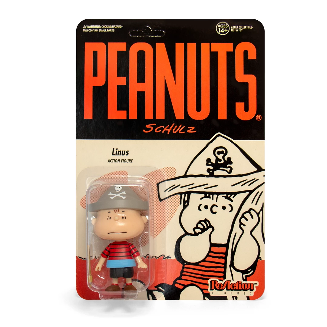 Super7 Peanuts ReAction Figure - Pirate Linus 3 Super7 Peanuts ReAction Figure - Pirate Linus