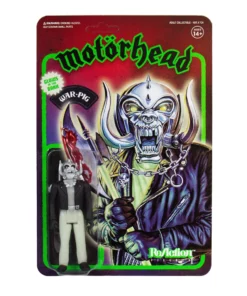 Super7 Music Motorhead ReAction Figure - Warpig (Glow In The Dark)