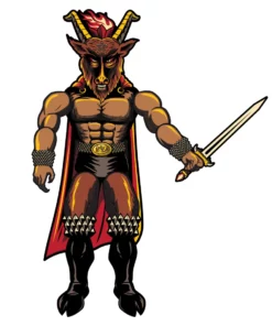 Super7 Heavy Metal Slayer Paper People - Minotaur