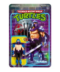 Super7 Teenage Mutant Ninja Turtles ReAction Figure - Shredder Movies & TV