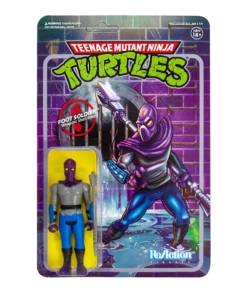 Super7 Movies & TV Teenage Mutant Ninja Turtles ReAction Figure - Foot Soldier