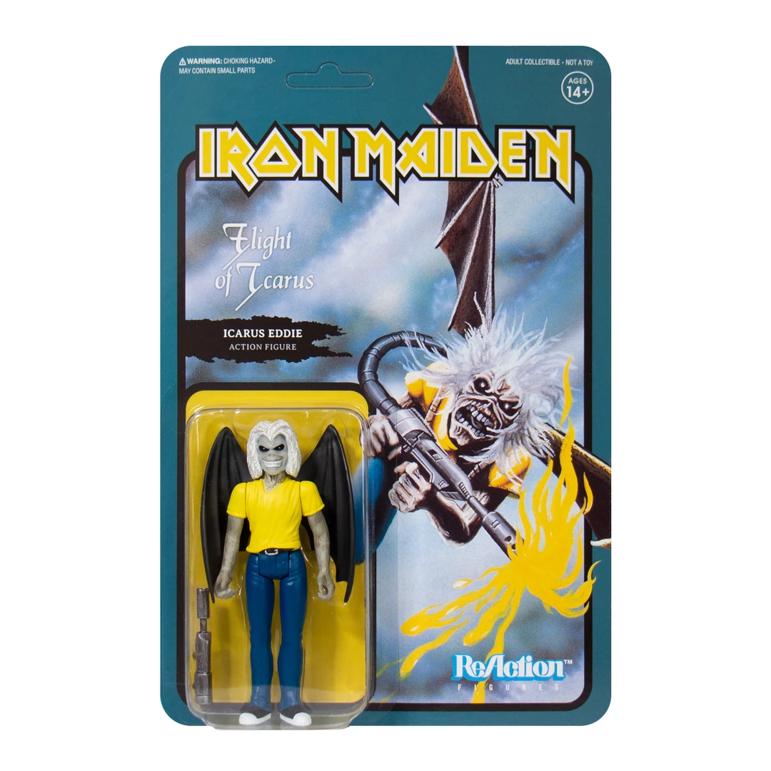 Super7 Music Iron Maiden ReAction Figure - Flight Of Icarus (Single Art) 3 Super7 Music Iron Maiden ReAction Figure - Flight Of Icarus (Single Art)