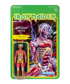 Super7 Iron Maiden ReAction Figure - Somewhere In Time (Album Art) Music