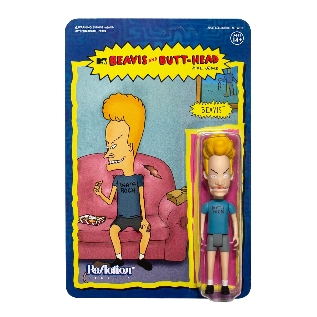 Super7 Beavis And Butt-Head ReAction Figure - Beavis 3 Super7 Beavis And Butt-Head ReAction Figure - Beavis