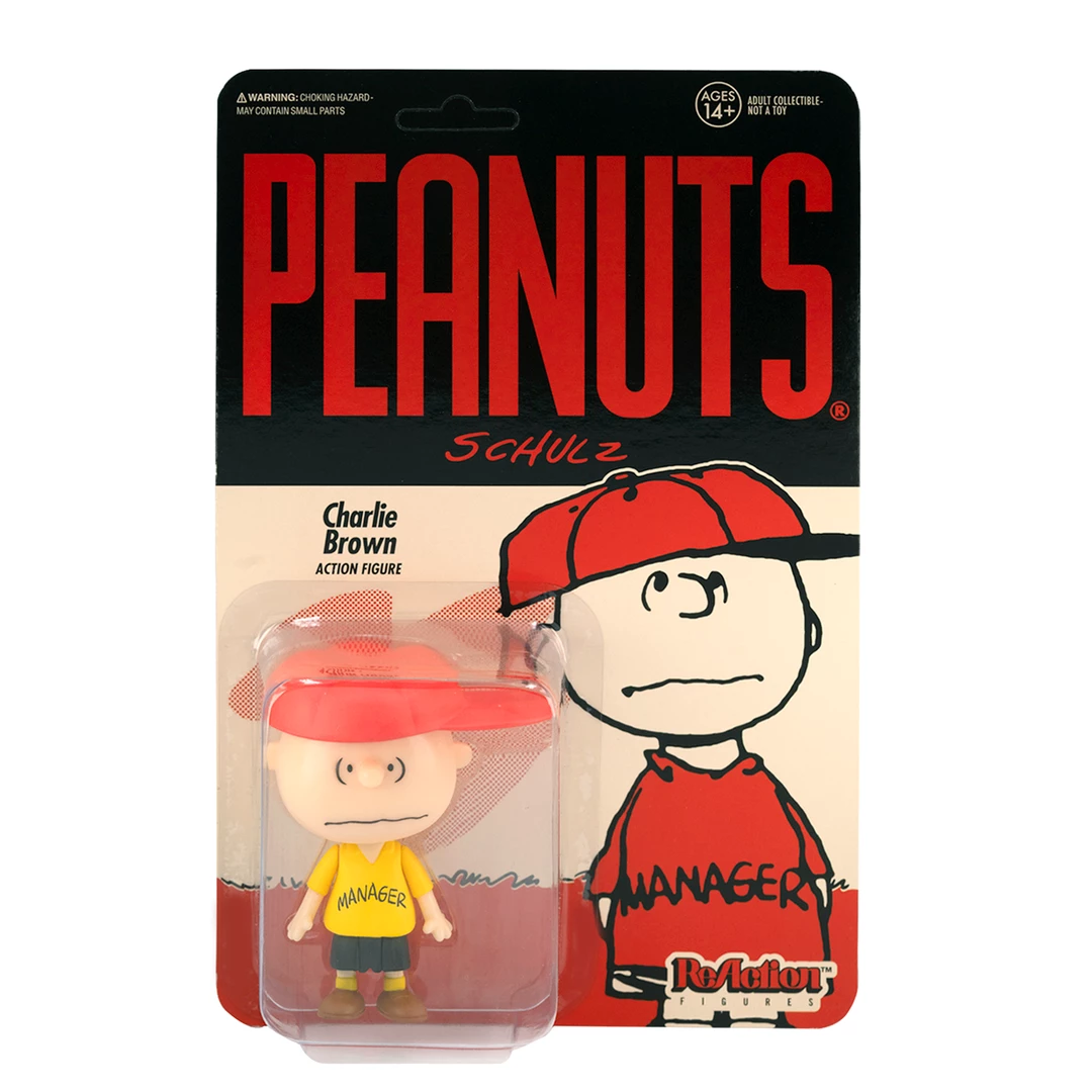 Super7 Peanuts ReAction Wave 2 - Charlie Brown Manager 3 Super7 Peanuts ReAction Wave 2 - Charlie Brown Manager