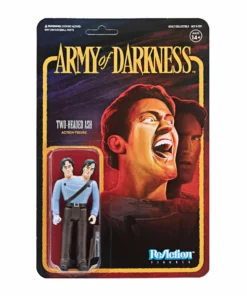 Super7 Army Of Darkness ReAction Figure - Two-Headed Ash