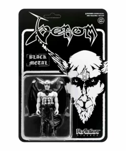Super7 Venom ReAction Figure - Black Metal