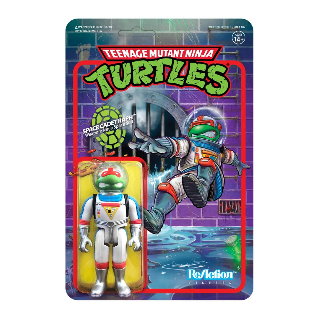 Super7 Movies & TV Teenage Mutant Ninja Turtles ReAction Figure Wave 2 - Space Cadet Raphael 3 Super7 Movies & TV Teenage Mutant Ninja Turtles ReAction Figure Wave 2 - Space Cadet Raphael