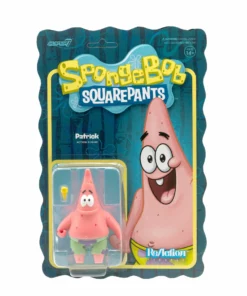 Super7 SpongeBob SquarePants ReAction Wave 1 - Patrick Movies & TV