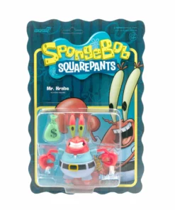 Super7 SpongeBob SquarePants ReAction Wave 1 - Mr. Krabs Movies & TV