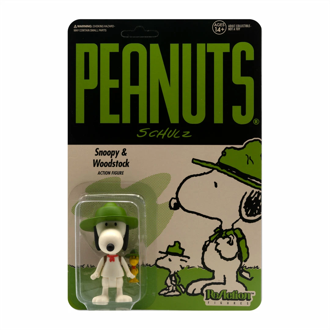 Super7 Peanuts ReAction Wave 3 - Beagle Scout Snoopy 3 Super7 Peanuts ReAction Wave 3 - Beagle Scout Snoopy