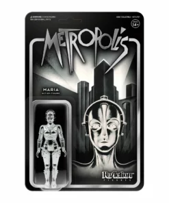 Super7 Metropolis ReAction Figure - Maria (Vac Metal Silver) Movies & TV
