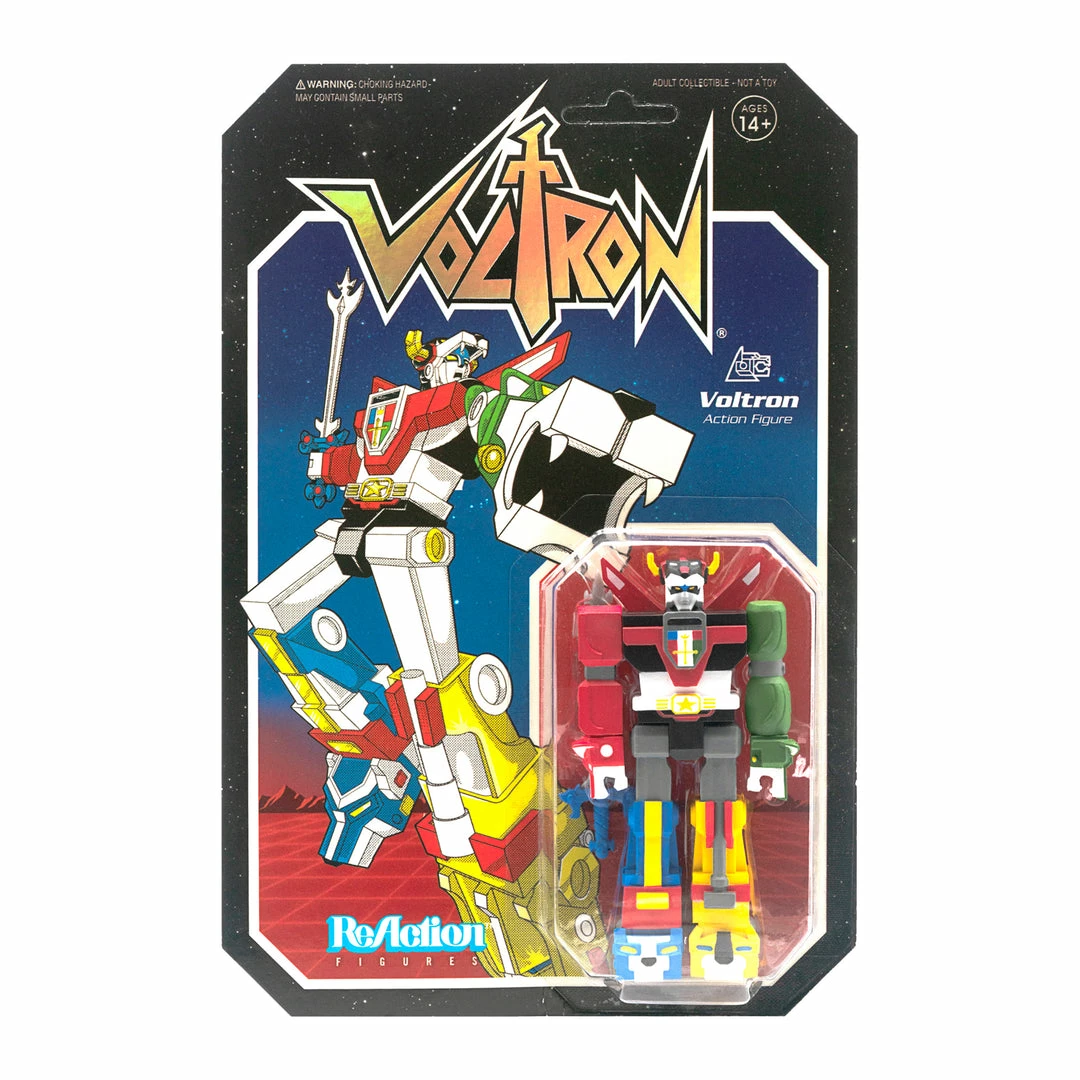 Super7 Movies & TV Voltron ReAction Figure 3 Super7 Movies & TV Voltron ReAction Figure