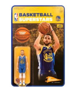 Super7 NBA Supersports Figure - Stephen Curry (Warriors)