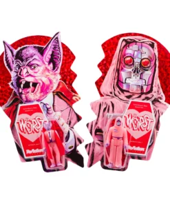 Super7 The Worst - Valentine's Day 2021 ReAction Figure 2-Pack - Batula And Robot Reaper
