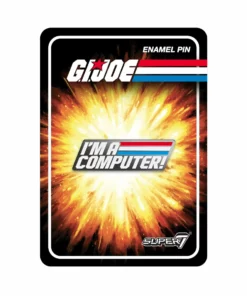 Super7 G.I. Joe Enamel Pin - I'm A Computer PSA Movies & TV