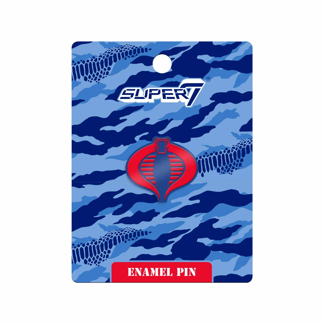 Super7 Movies & TV G.I. Joe - Hasbro Cobra Logo Enamel Pin 3 Super7 Movies & TV G.I. Joe - Hasbro Cobra Logo Enamel Pin