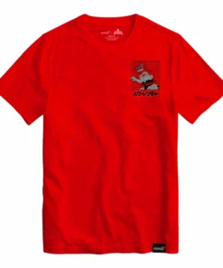 Super7 Mighty Morphin Power Rangers - Red Ranger Dino T-shirt Animation