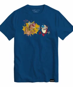 Super7 Ren & Stimpy T-Shirt - Happy Happy, Joy Joy
