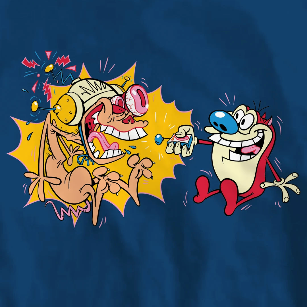 Super7 Ren & Stimpy T-Shirt - Happy Happy, Joy Joy 4 Super7 Ren & Stimpy T-Shirt - Happy Happy, Joy Joy