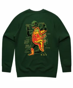 Super7 Toho Crewneck Sweatshirt - Anatomical Godzilla
