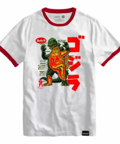 Super7 Toho T-Shirt - Anatomical Godzilla Ringer