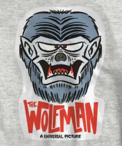 Super7 Universal Monsters T-Shirt - FreakyFaces The Wolf Man