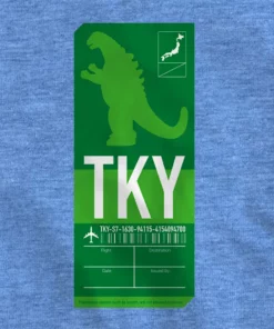 Super7 Toho T-Shirt - Godzilla Ticket
