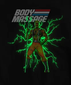 Super7 G.I. Joe T-Shirt - Body Massage PSA Movies & TV