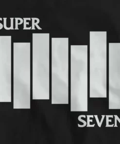 Super7 T-Shirt - Flag (Black)