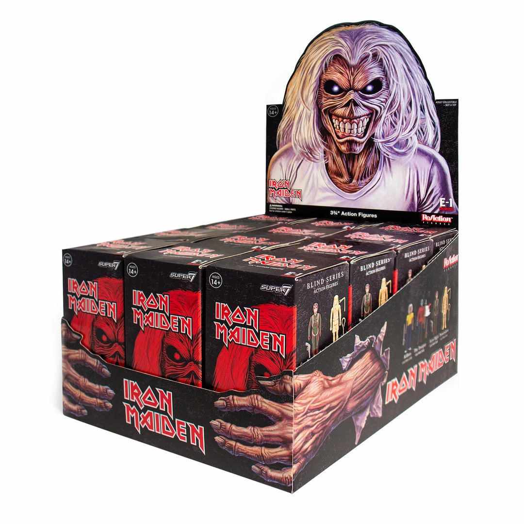 Super7 Iron Maiden ReAction Figure - Blind Box Flat Music 3 Super7 Iron Maiden ReAction Figure - Blind Box Flat Music