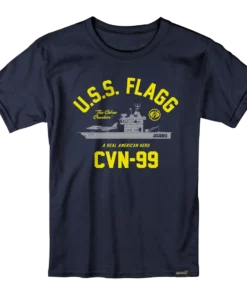 Super7 Movies & TV G.I. Joe T-Shirt - U.S.S. FLAGG