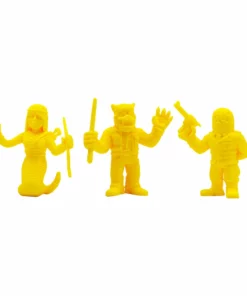 Super7 The Worst Keshi Pack B - Shedusa, Werewolf Biker, Cortex Commander (Yellow)