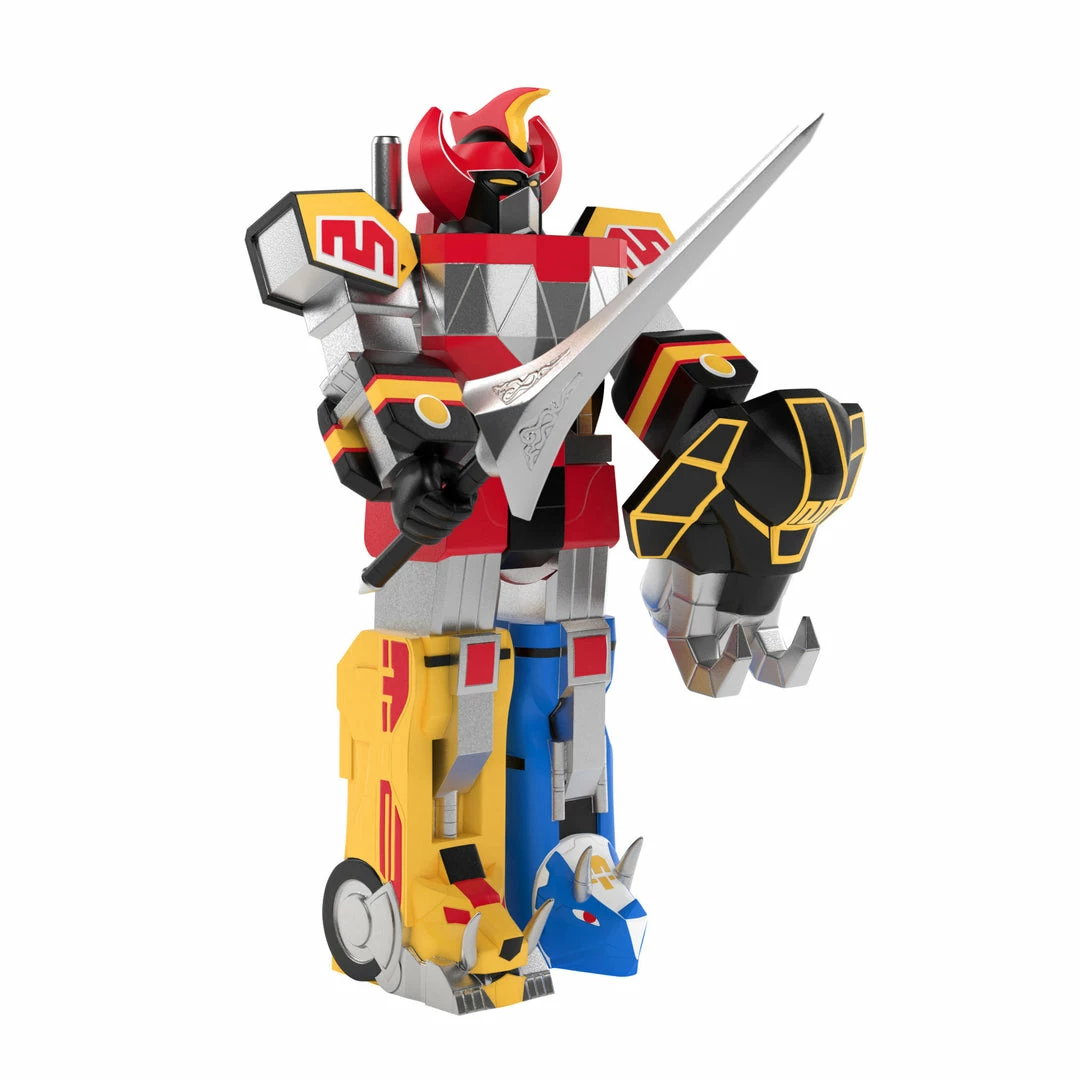 Super7 Mighty Morphin Power Rangers Reaction Figure Wave 1 - Megazord Movies & TV 5 Super7 Mighty Morphin Power Rangers Reaction Figure Wave 1 - Megazord Movies & TV