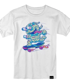 Super7 T-Shirt - Skating Mummy Boy Super7 Originals
