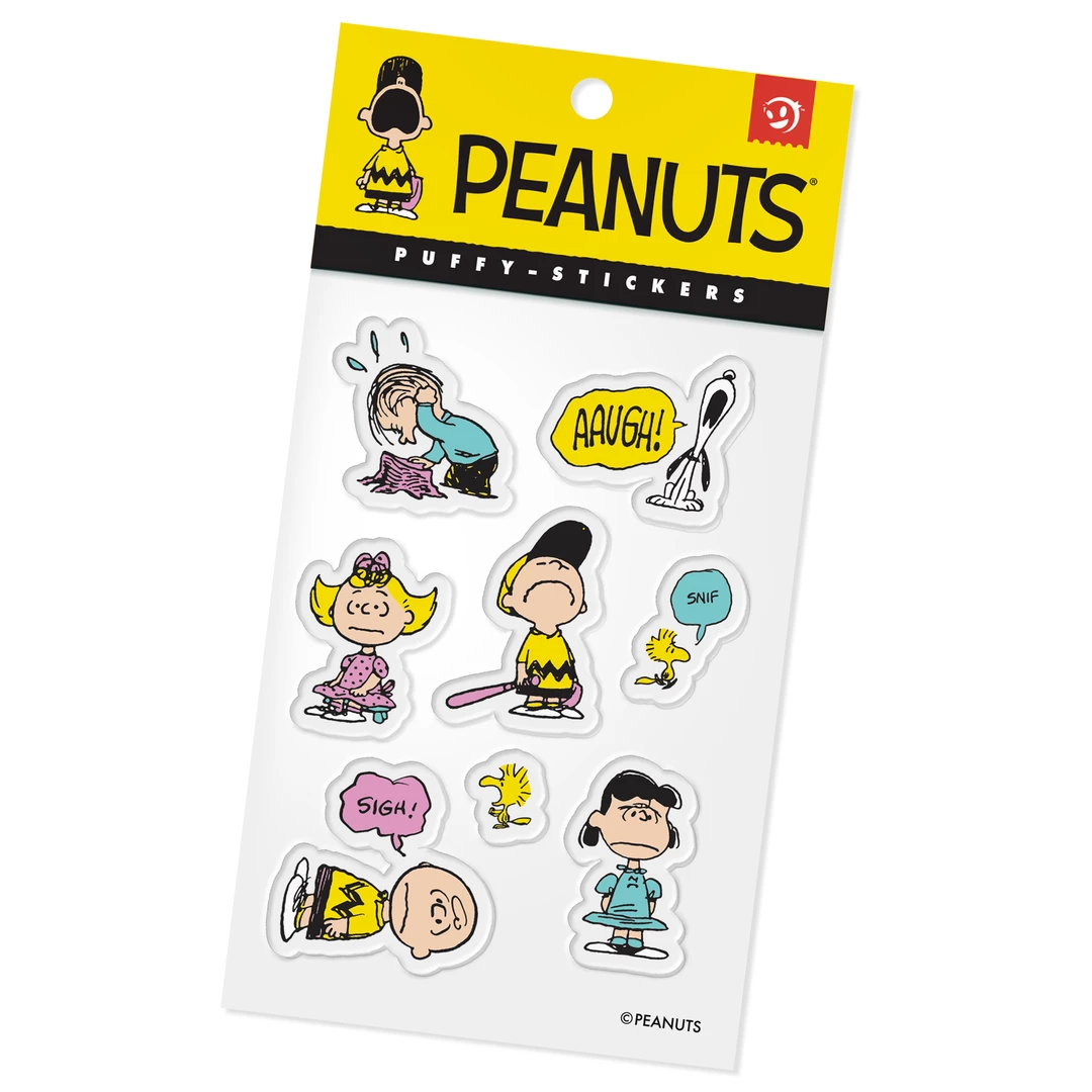 Super7 Peanuts Puffy Stickers - Set 4 Super7 Peanuts Puffy Stickers - Set