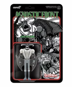 Super7 Agnostic Front Reaction Figure - Eliminator (Grayscale) Music