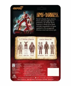 Super7 Army Of Darkness ReAction Figure - Deadite Scout (Glow)