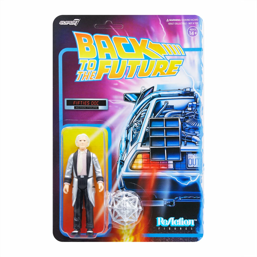 Super7 Back To The Future ReAction Figure Wave 2 - Fifties Doc Movies & TV 3 Super7 Back To The Future ReAction Figure Wave 2 - Fifties Doc Movies & TV