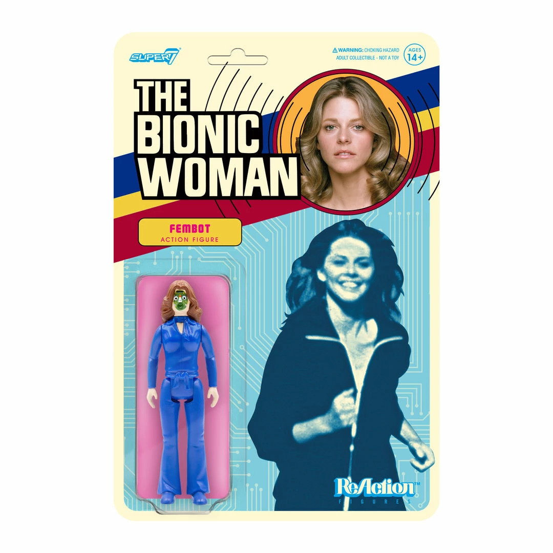 Super7 The Bionic Woman ReAction Figure - Fembot 3 Super7 The Bionic Woman ReAction Figure - Fembot