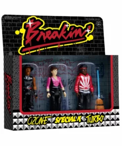 Super7 Movies & TV Breakin' ReAction Figures - 3-Pack [Ozone, Special K, Turbo] (Metallic)