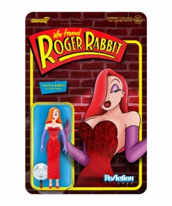 Super7 Movies & TV Who Framed Roger Rabbit ReAction Figure Wave 1 - Jessica Rabbit