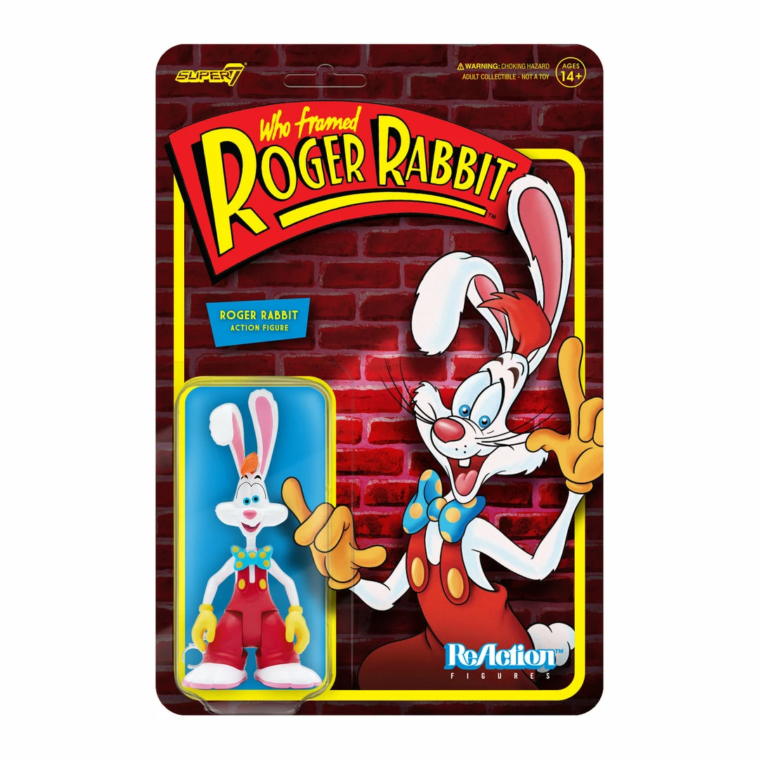 Super7 Who Framed Roger Rabbit ReAction Figure Wave 1 - Roger Rabbit 3 Super7 Who Framed Roger Rabbit ReAction Figure Wave 1 - Roger Rabbit