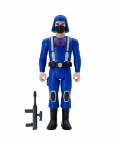 Super7 Movies & TV G.I. Joe ReAction Figures Wave 1 - Cobra Trooper H-back (Pink)