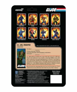 Super7 G.I. Joe ReAction Figures Wave 1 - Greenshirt (Tan) Movies & TV