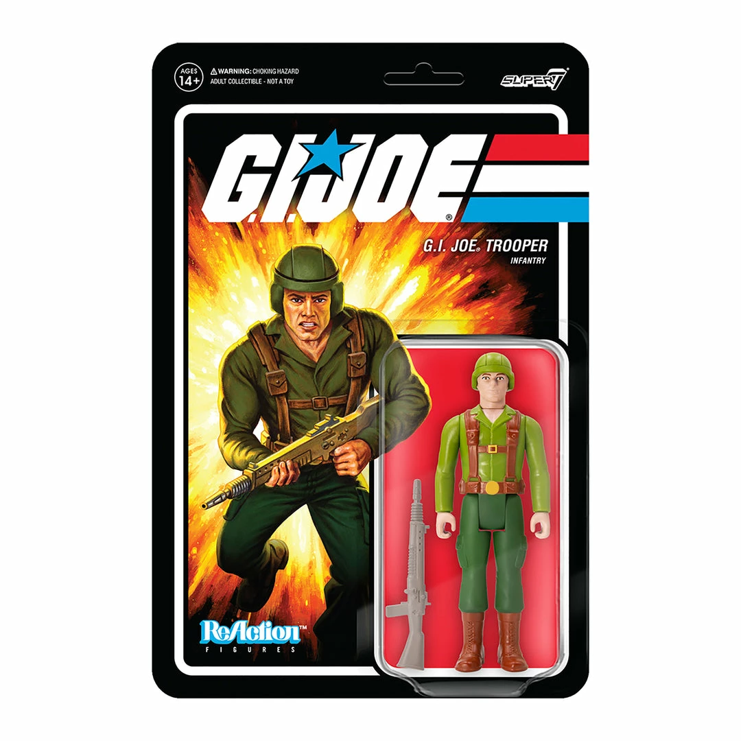Super7 G.I. Joe ReAction Figures Wave 1 - Greenshirt (Pink) 3 Super7 G.I. Joe ReAction Figures Wave 1 - Greenshirt (Pink)
