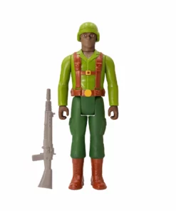 Super7 G.I. Joe ReAction Figures Wave 1 - Greenshirt (Brown) Movies & TV