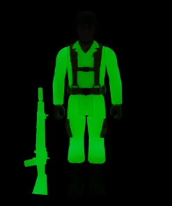 Super7 G.I. Joe ReAction Figures Wave 1b - Greenshirt (Glow Patrol) Movies & TV